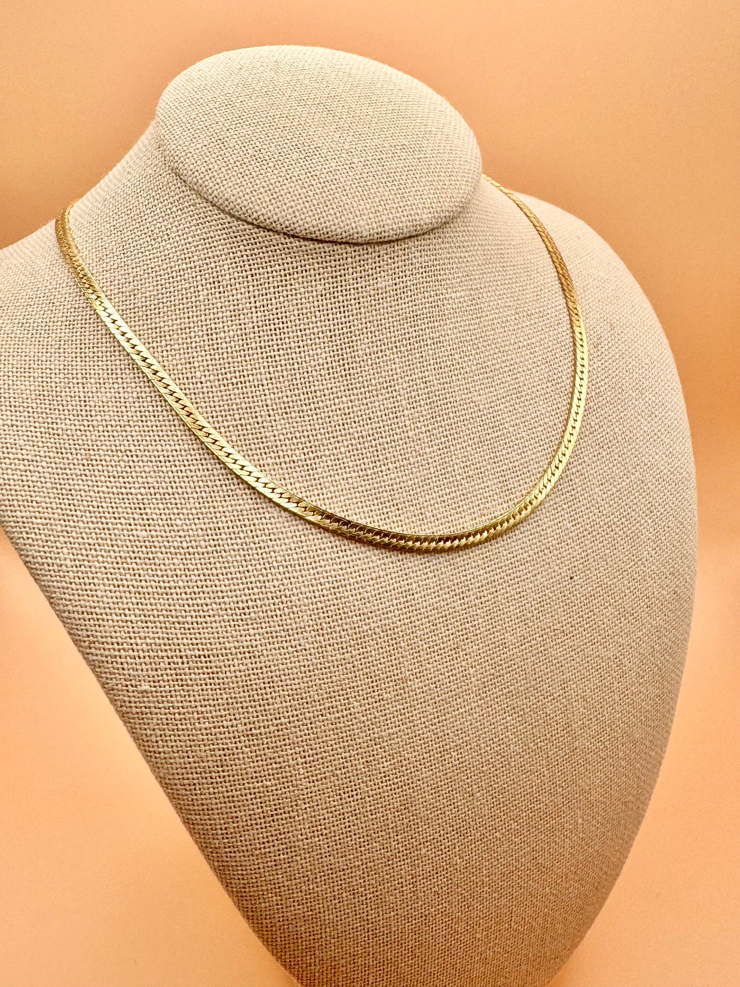 Gold filled Snake Chain 16”