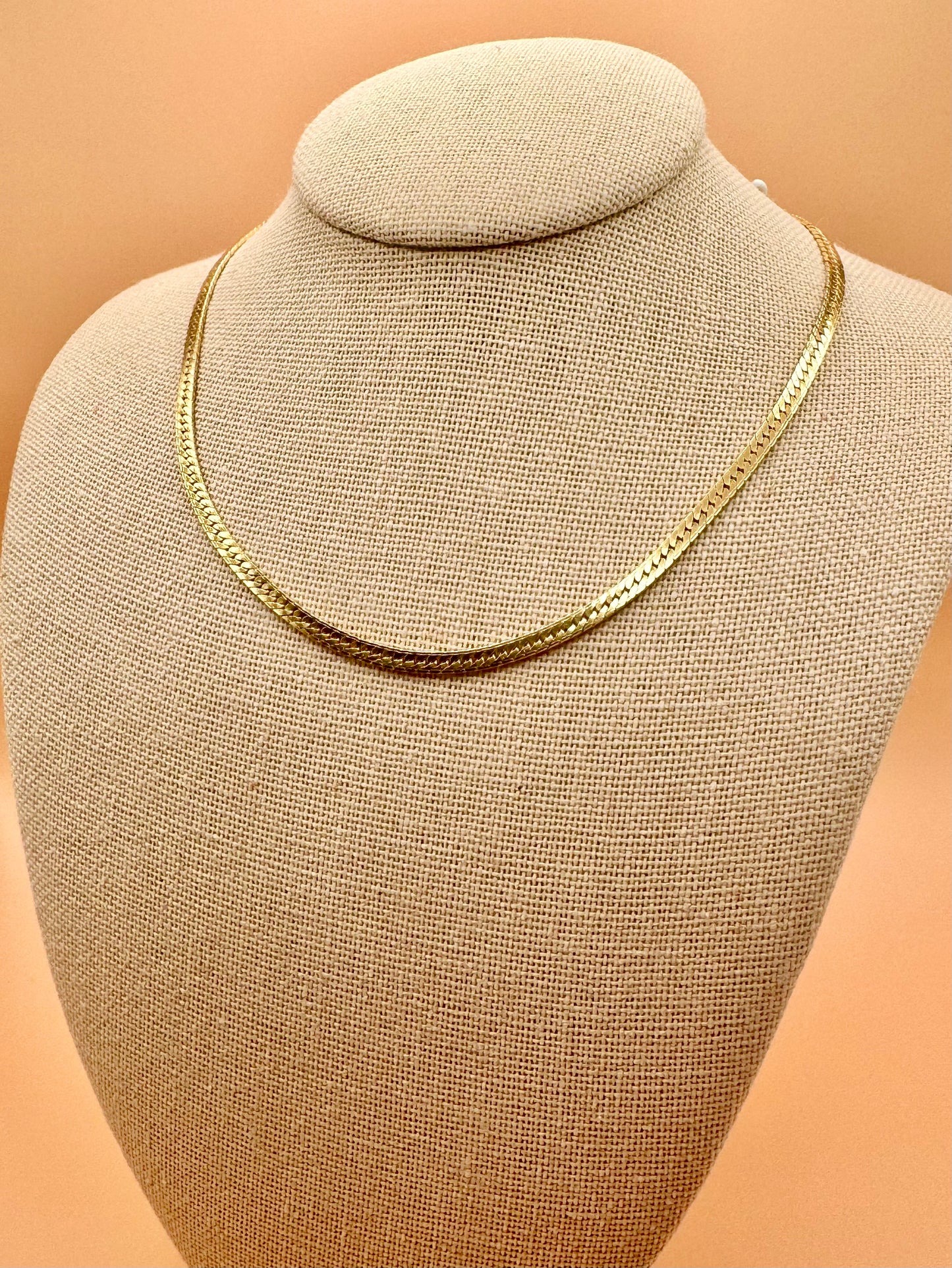 Gold filled Snake Chain 16”